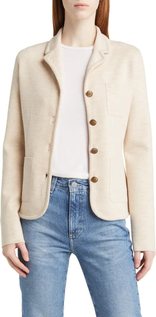 rag & bone Abigail Merino Wool Blend Blazer | Nordstrom | Nordstrom
