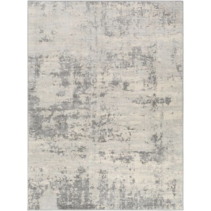 Manzanares Abstract Beige/Gray/Blue Area Rug | Wayfair North America