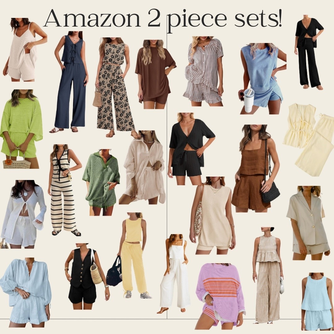 Women’s 2 piece sets! All from Amazon! 

#LTKmomlife #LTKgrwm #LTKootd