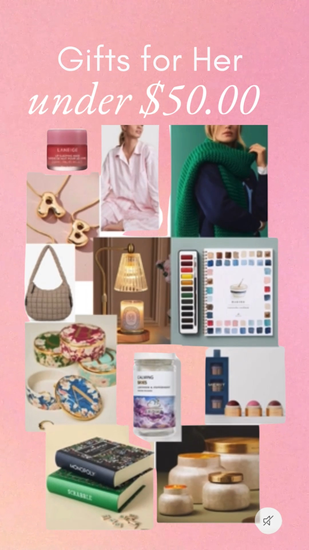 Gifts for her under $50.00

#LTKGiftGuide #LTKHoliday #LTKSeasonal