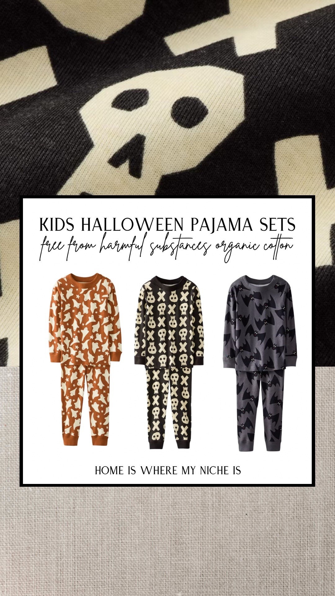 B O O / kids organic cotton Halloween pajama sets. SO cute & great for sensitive skin/eczema. Free from harmful substances

Ghosts | Skulls | Bats | Matching

#LTKcanada #LTKsale #LTKkids
