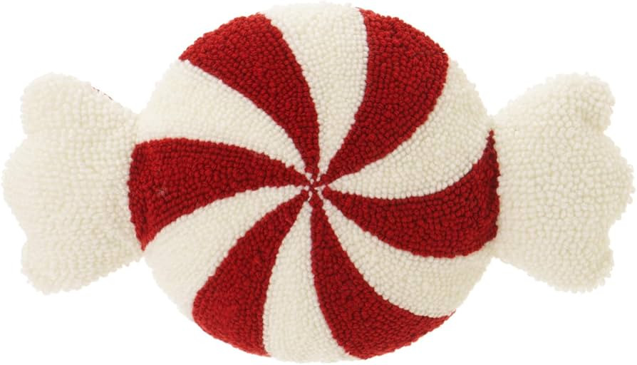 New Christmas Pillows 2025 Candy Cane Pillow Christmas Pillows Decorative Cute Fluffy Plush Pillo... | Amazon (US)