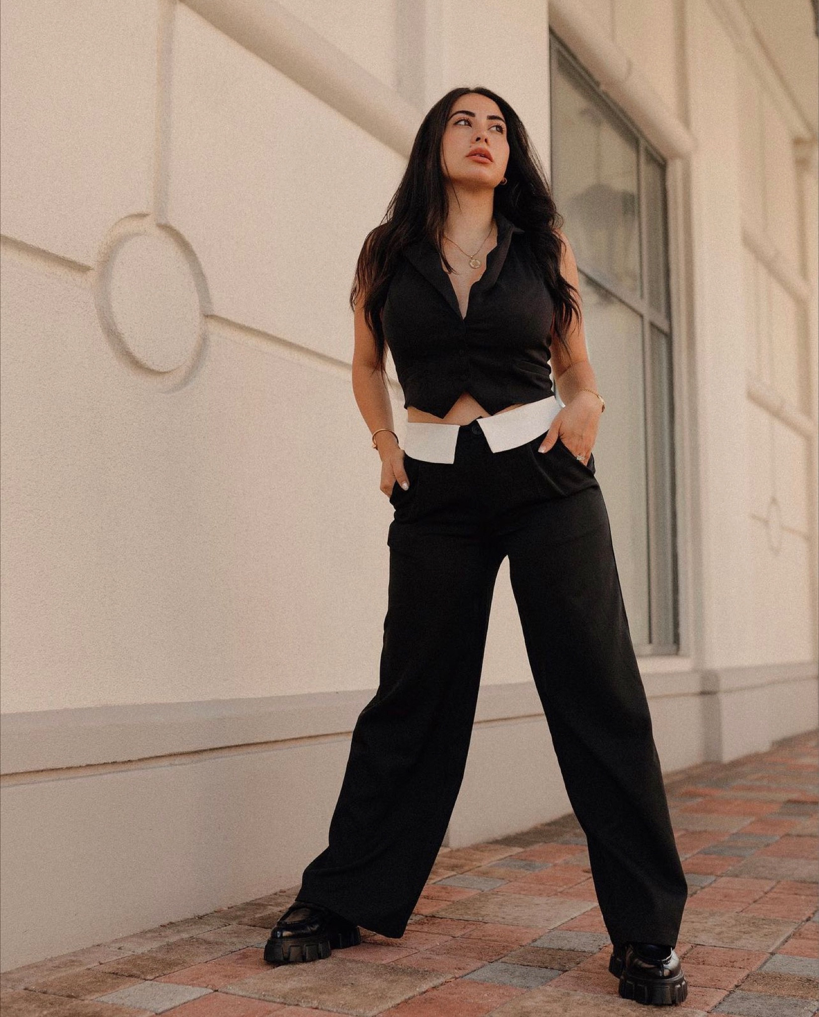 Styling my fold over waist pants 

#LTKworkwear #LTKunder50 #LTKcurves