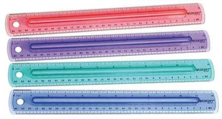 Westcott Finger Grip Ruler, 1.0 CT | Walmart (US)