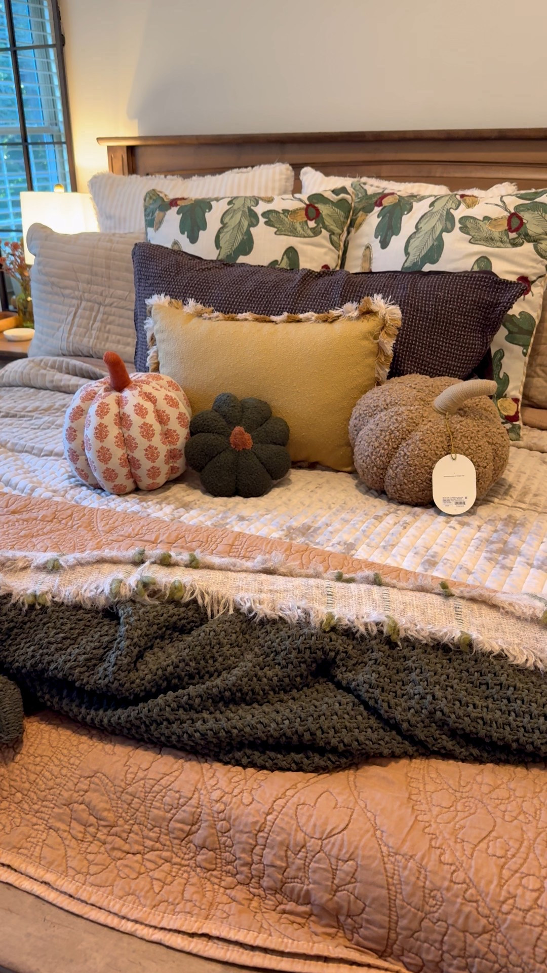 Fall master bedroom refresh 

Bedding is fall decor 

@Target @Wayfair @amazon 
