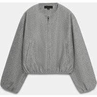 Zara - Soft Bomber Jacket - Gray - Xl - Woman | Zara Canada
