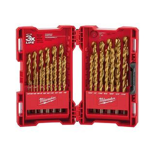 Milwaukee Titanium Drill Bit Set (29-Piece) | The Home Depot