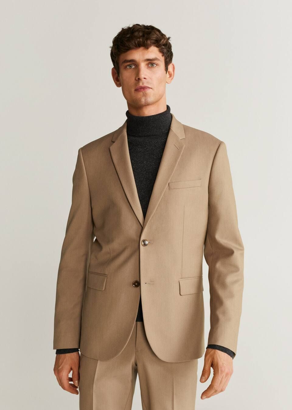 Super slim-fit suit blazer | MANGO (US)