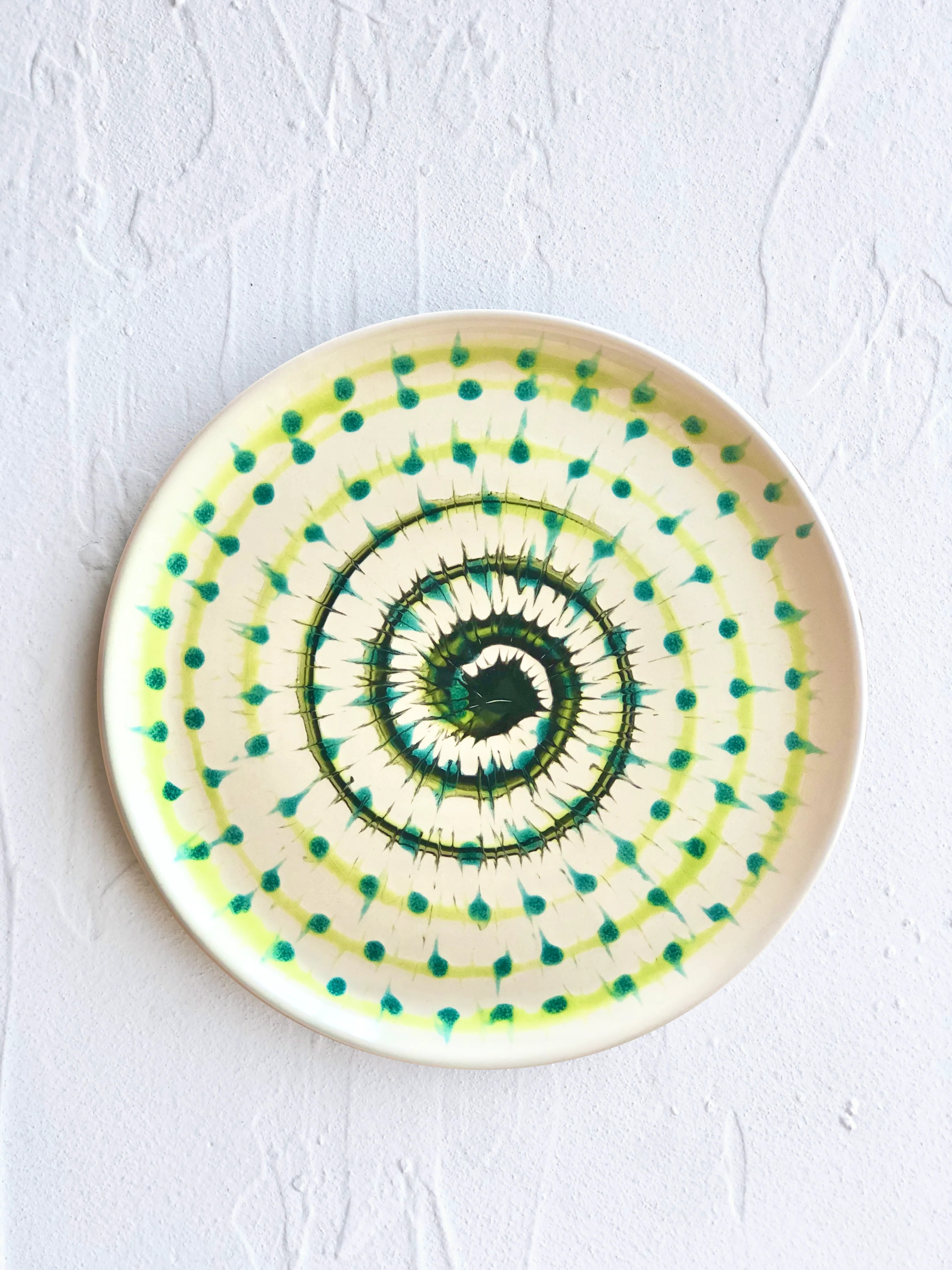 Spiral Nicola Plate - Neon | the ARK elements