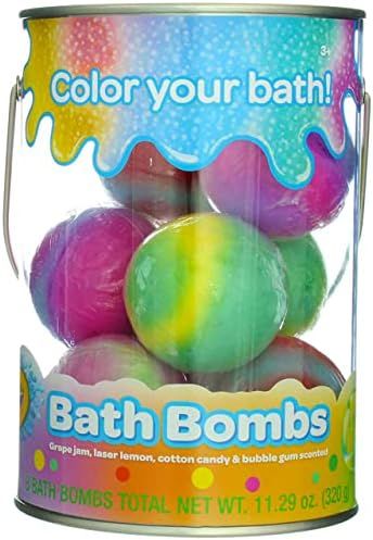 Crayola Bath Bombs Bucket, Scented, 11.29 oz, 8 Ct (6 Pack) (Bundle) | Amazon (US)