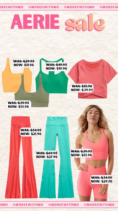 Check out Aerie activewear, now on sale with up to 60% off almost everything! The sale ends on 06/24/24, so don't miss out!

Travel outfit
Workout outfit
Activewear
Athleisure
Aerie

#LTKFindsUnder50 #LTKFitness #LTKActive