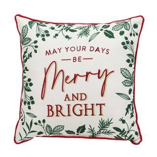 Merry & Bright Throw Pillow by Ashland® | Michaels | Michaels Stores