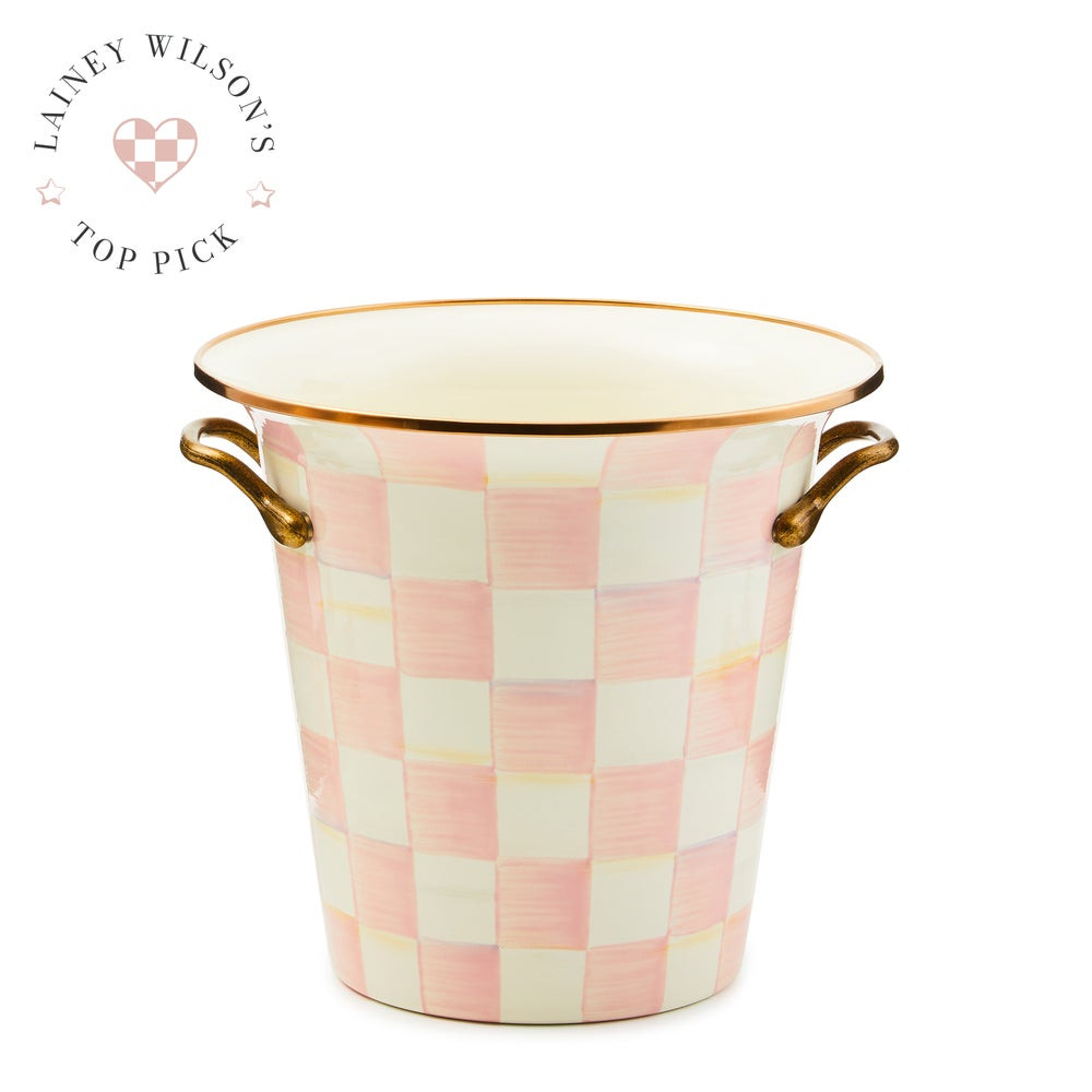 Rosy Check Wine Cooler | MacKenzie-Childs