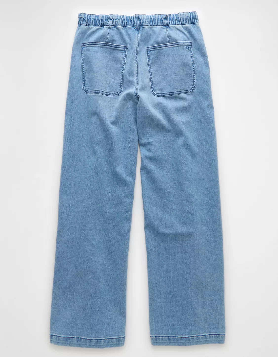 AE Dreamy Drape Cozy Low-Rise Baggy Wide-Leg Jean | American Eagle Outfitters (US & CA)