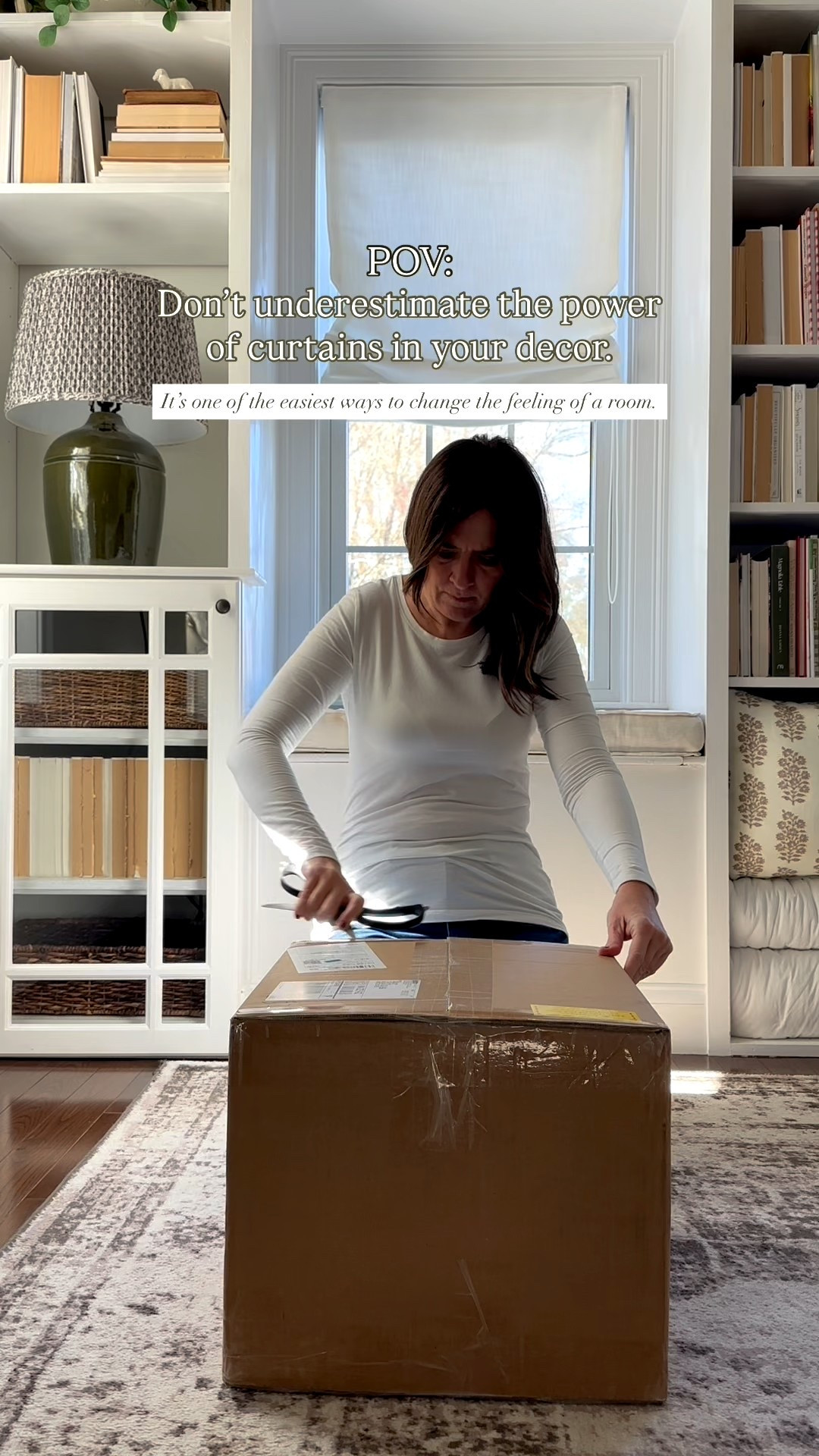 These @twopages curtains are the perfect addition to our living room for winter. Save 25% with code BF25.

#LTKHome #LTKOver40