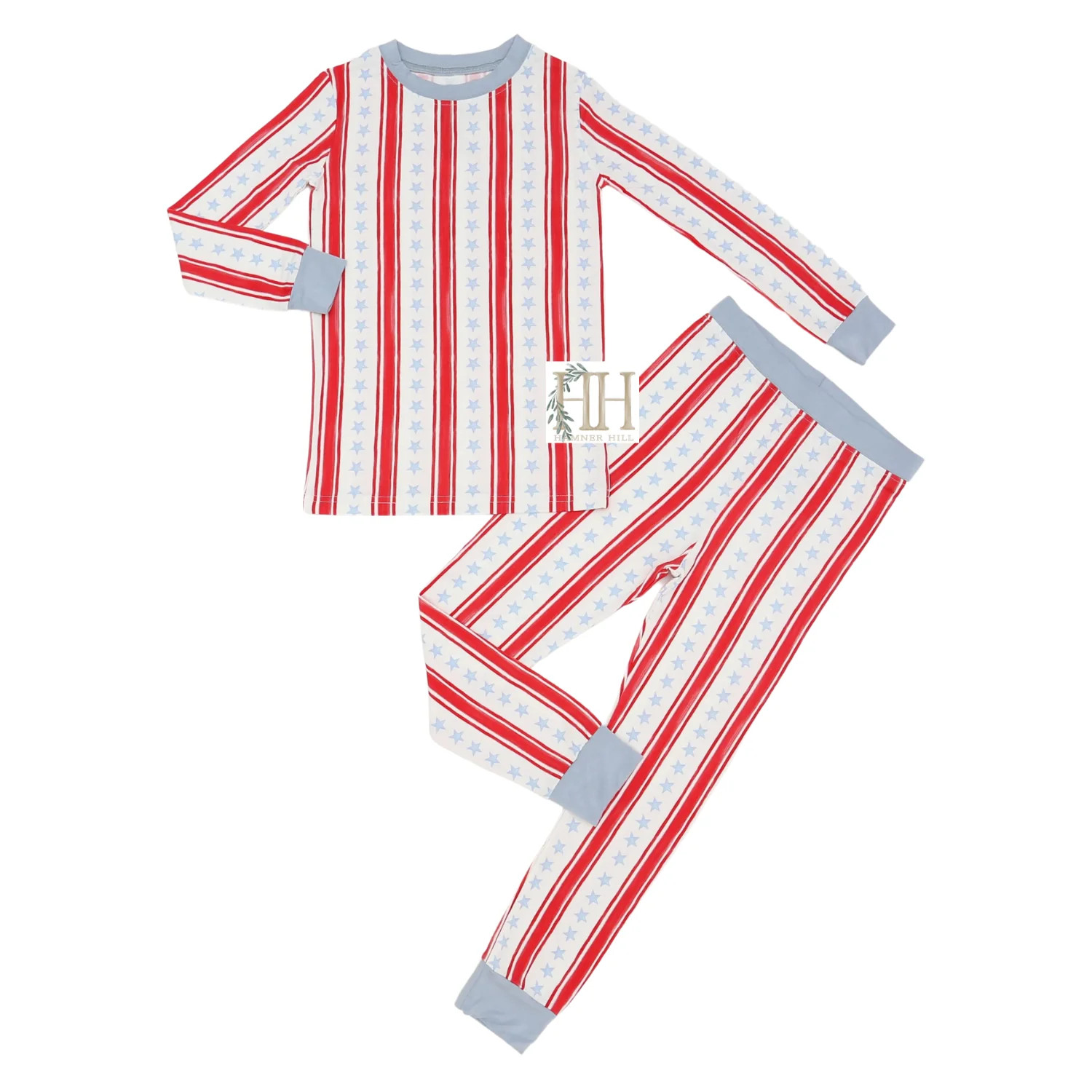 Boys Stars and Stripes Loungewear Set | Hamner Hill
