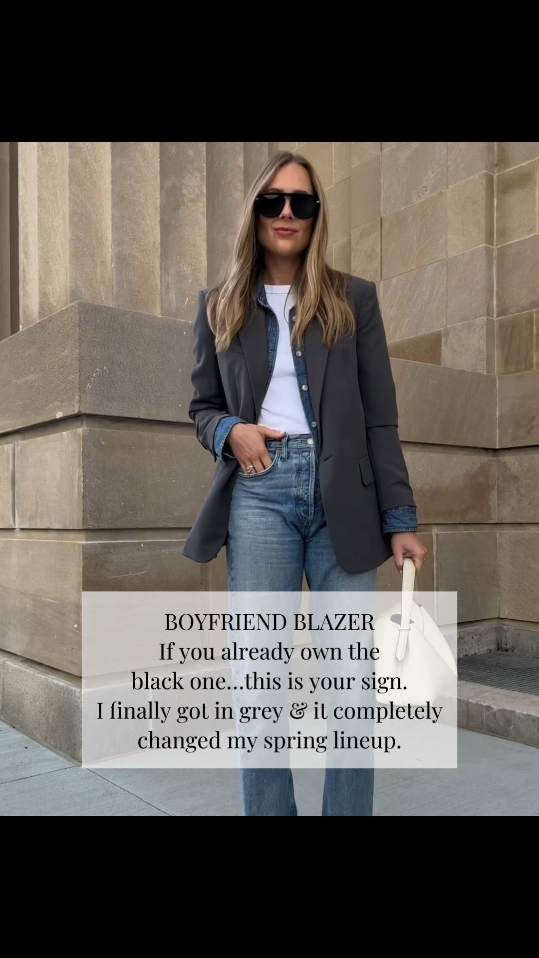 Wearing a small in the blazer (true to size) 

#LTKootd #LTKOver40