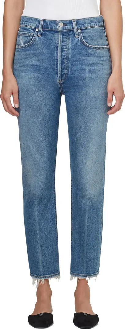 Jolene High Waist Slim Straight Leg Jeans | Nordstrom