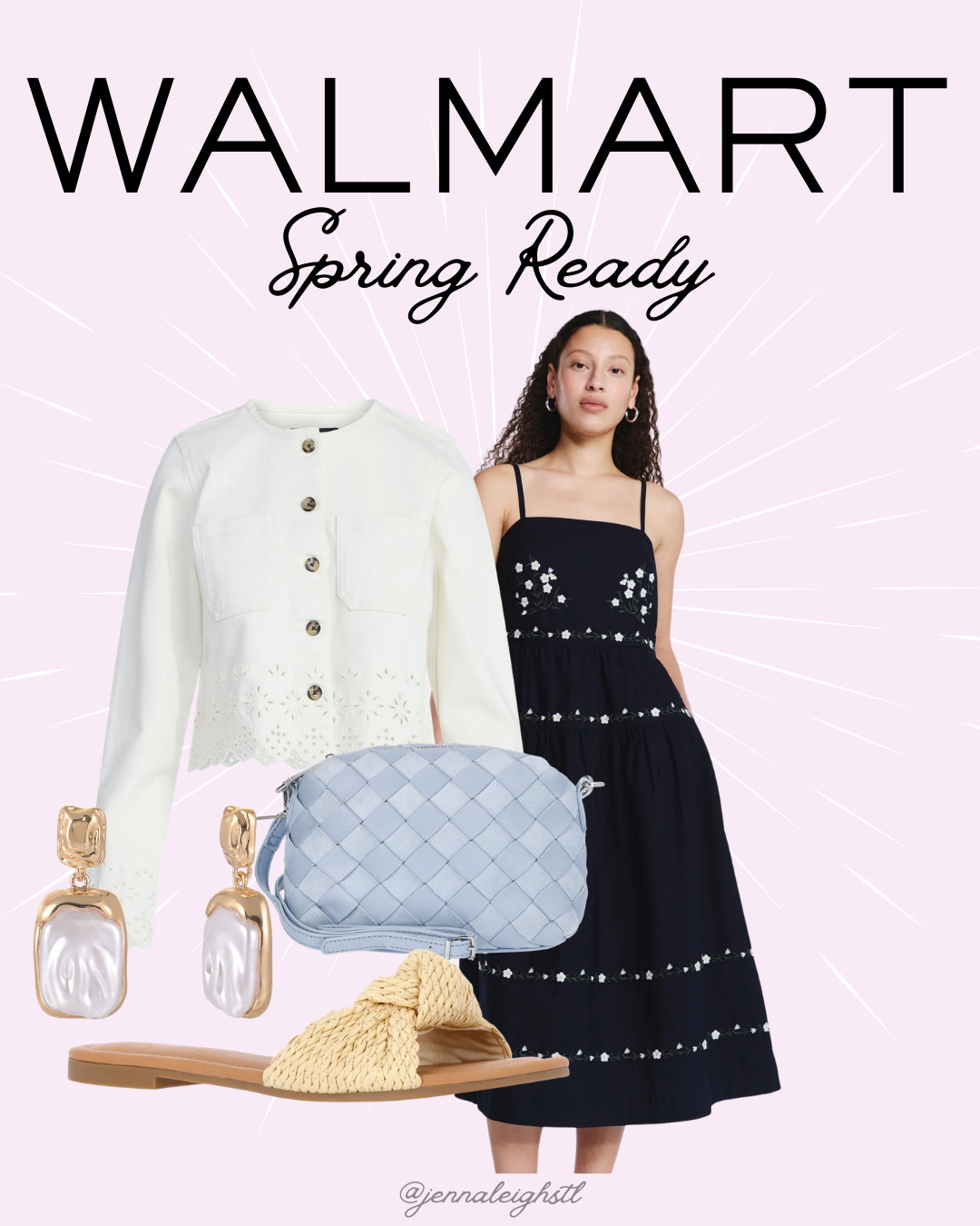 Warmer days are calling and these pieces from Walmart are spring ready. 

 #LTKootd #LTKSeasonal #LTKMidsize