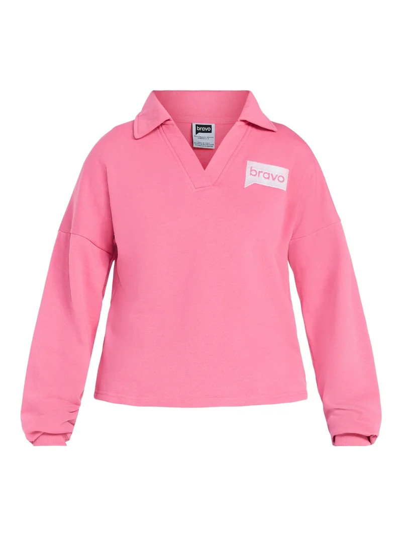 Bravo Women's Graphic Sweatshirt with Long Sleeves, Sizes XXS-XXL | Walmart (US)