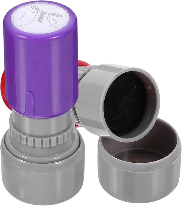 BESPORTBLE 2pcs Self-Inking Fake Mosquito Stamp Realistic Simulation Prank for Friends and Family... | Amazon (US)
