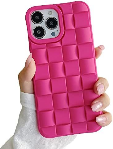 Ginkgonut Compatible with iPhone 13 Pro Max Case for Women/Girls, Cute 3D Laid Desgin Soft Silicone  | Amazon (US)