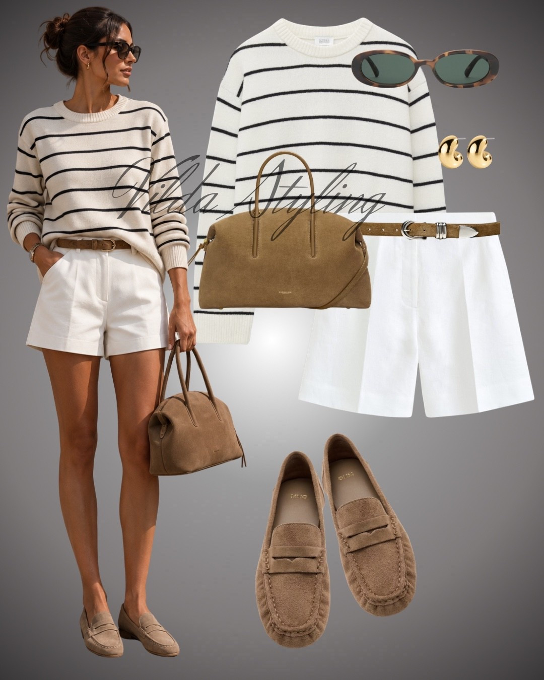Effortless neutrals for an easy everyday look 🤎🤍 Stripes, tailored shorts & suede accessories make the perfect chic transition into fall. 🍂✨


#LTKStyle #LTKFashion #FallOutfits #EarlyFallStyle #CasualChic #NeutralStyle #EverydayStyle #OutfitInspo #FallFashion #ChicOutfits #StreetStyle #ClassicStyle #PreppyStyle #NeutralOutfits #AutumnStyle

#LTKautumn #LTKworkwear #LTKstyletip