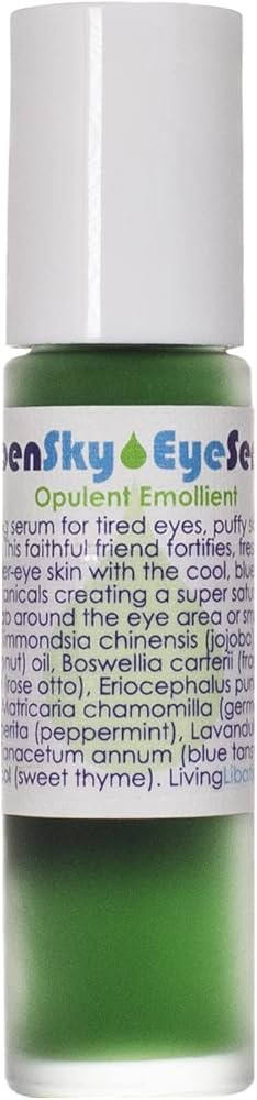 Living Libations - Organic Open Sky Eye Serum | Natural, Wildcrafted, Vegan Clean Beauty (0.34 fl... | Amazon (US)