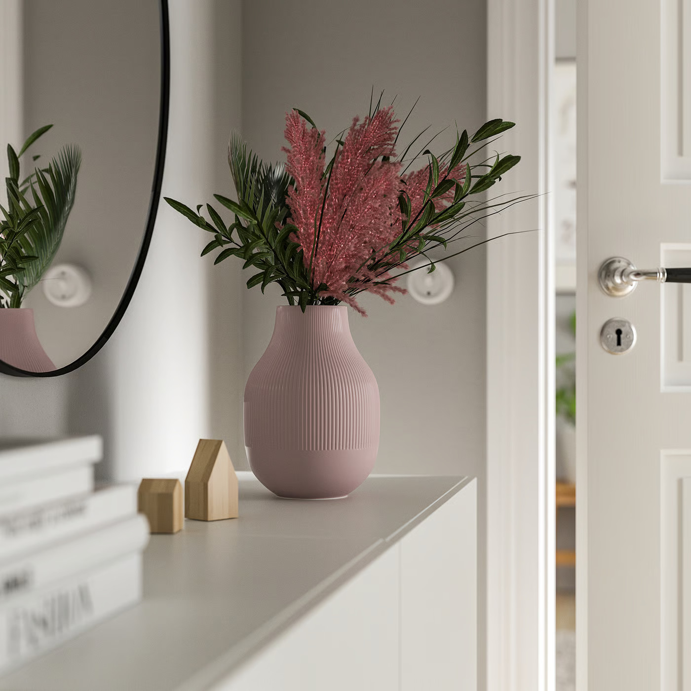 IKEA GRADVIS vase, pink, 8 ¼ | IKEA US