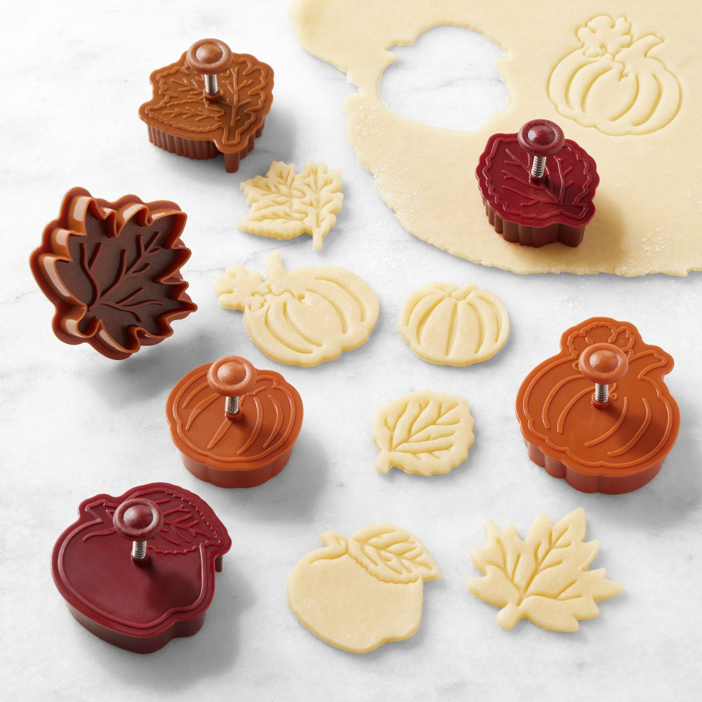 Williams Sonoma Fall Pie Punches, Set of 6 | Williams-Sonoma