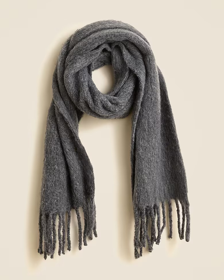Brushed woven scarf | J. Crew US