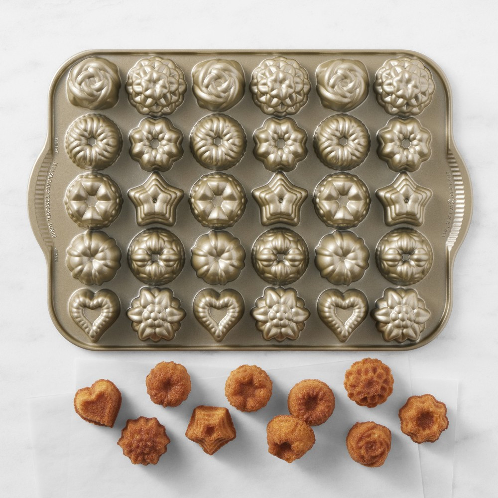 Nordic Ware Nonstick Cast Aluminum Teacake Plaque | Williams-Sonoma