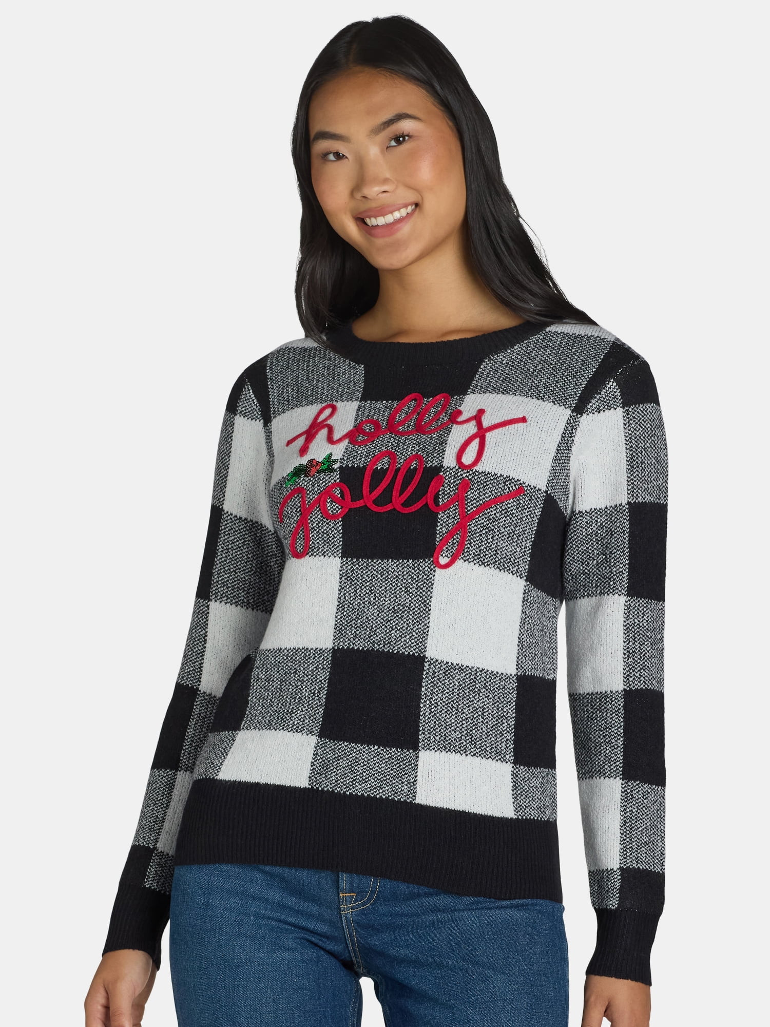 Holiday Time Christmas Sweater, Sizes XS-3X | Walmart (US)