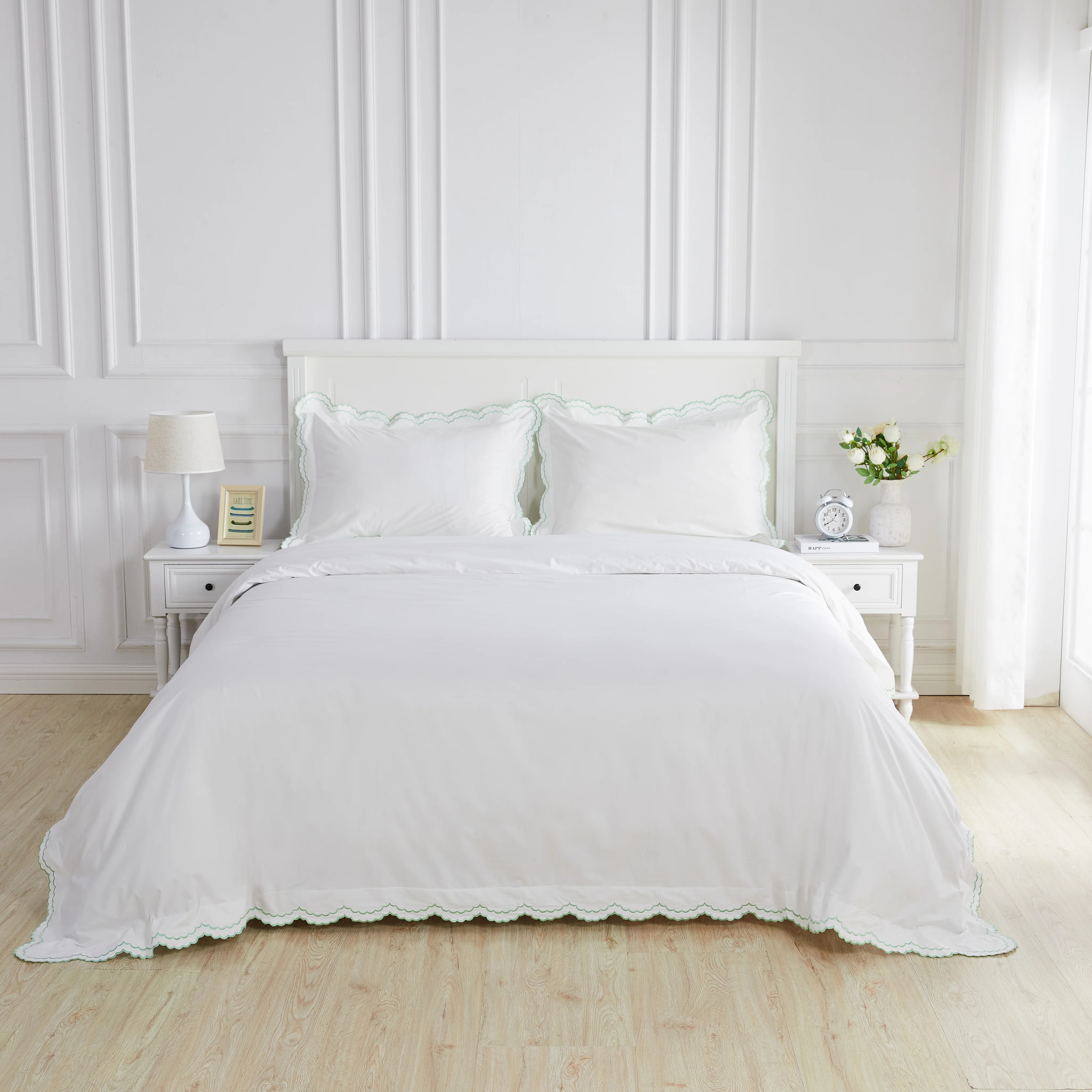 Bara Modern & Contemporary Percale Duvet Cover Set | Wayfair North America