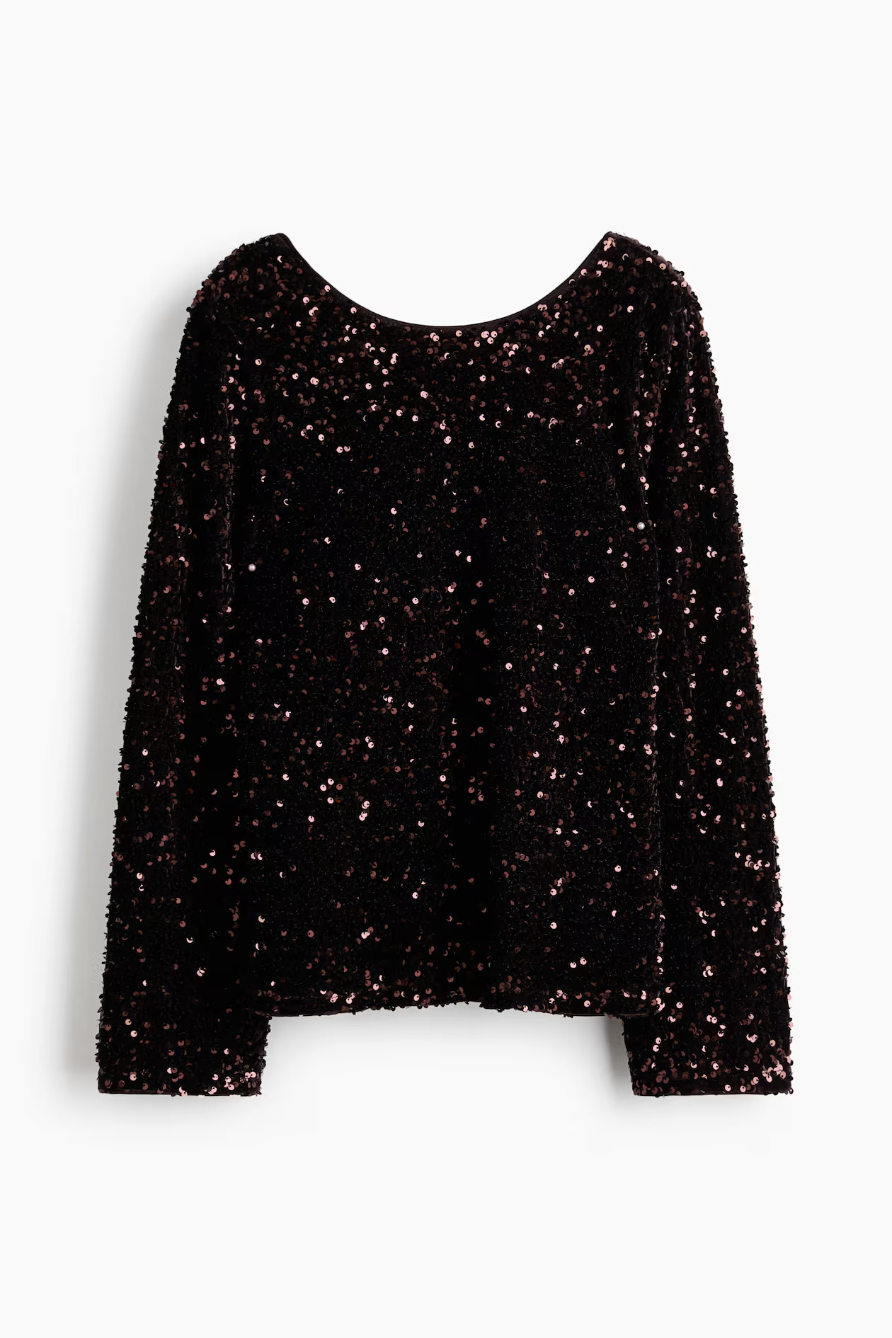 Sequined top | H&M (UK, MY, IN, SG, PH, TW, HK)