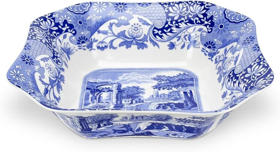 Spode Blue Italian Square Serving Bowl | Amazon (US)