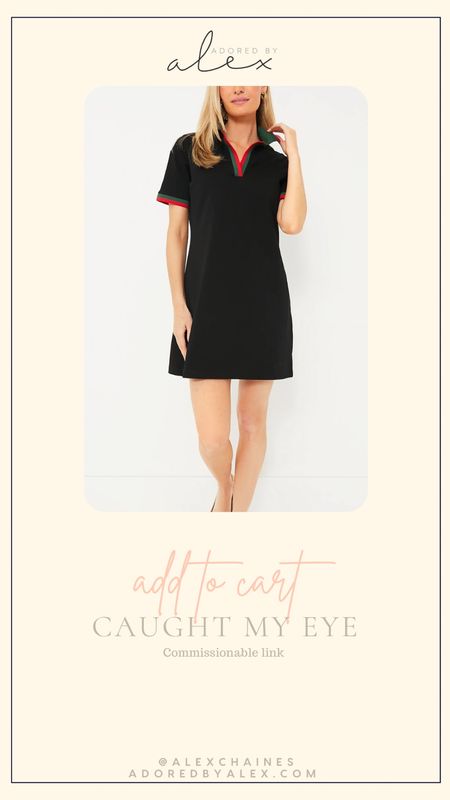 Classic black polo dress that’s great for warm weather, errands, mom on the go style, travel 
Runs true to size 
Use code YOUROCK for 20% off purchase 


#LTKstyletip