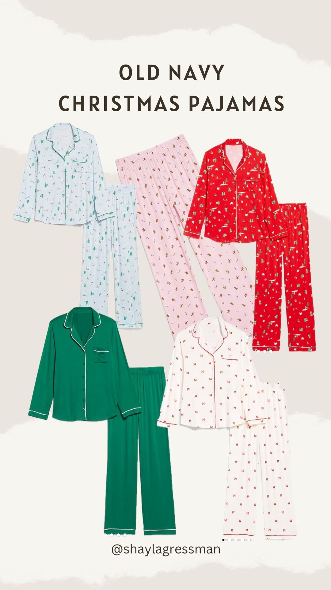 Old Navy Christmas pajamas! EVERYTHING CURRENTLY 50% OFF! RUN!🎄🎄🎄❄️❤️

#LTKSeasonal #LTKHoliday