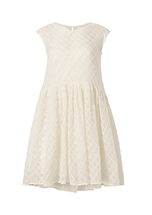 Merlette Women's Dawson Cotton Babydoll Dress - Off White - Size XS | Saks Fifth Avenue