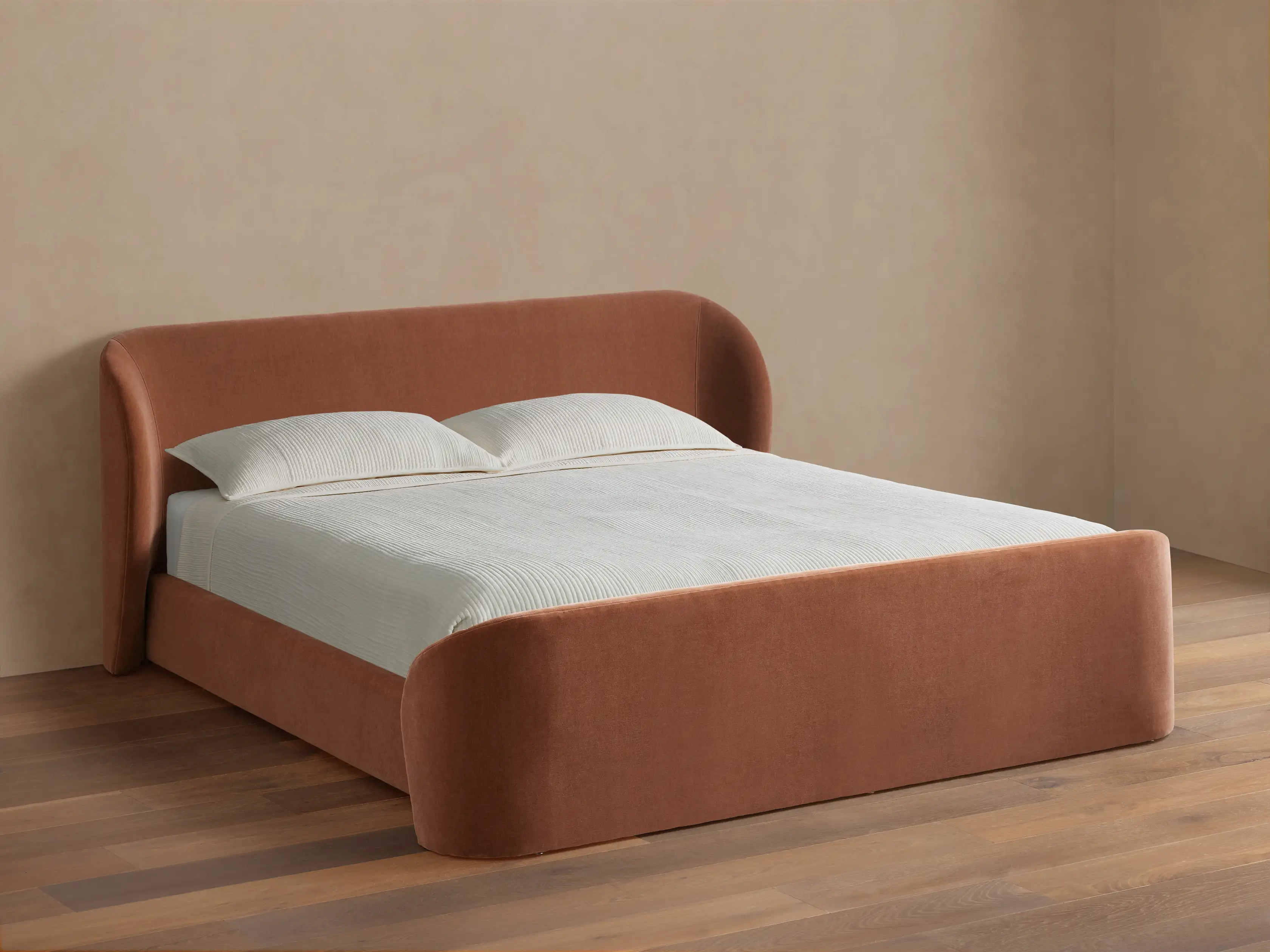 Adalynn Bed with High Footboard | Arhaus