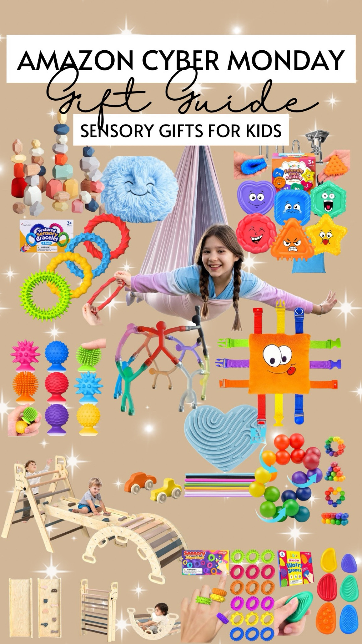 AMAZON CYBER MONDAY DEALS
☃️sensory toy gift ideas for kids☃️
Kids love items to fidget with! Sensory toys are perfect for that need! 

#LTKGiftGuide #LTKCyberWeek #LTKKids