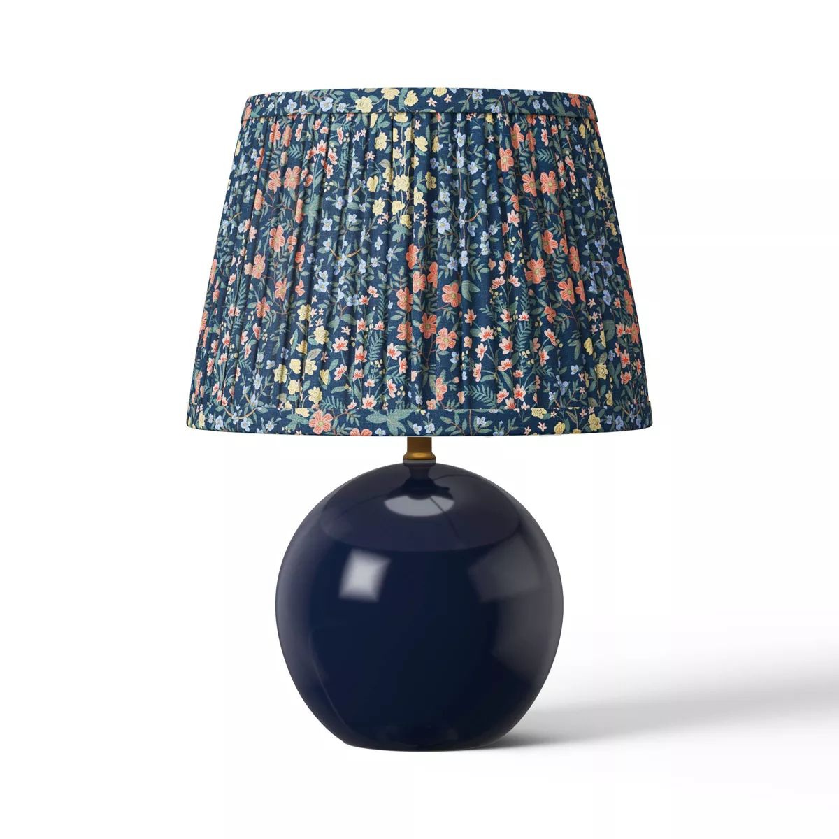 Rifle Paper Co. x Target Round Base Table Lamp - Pleated Mayfair Shade | Target