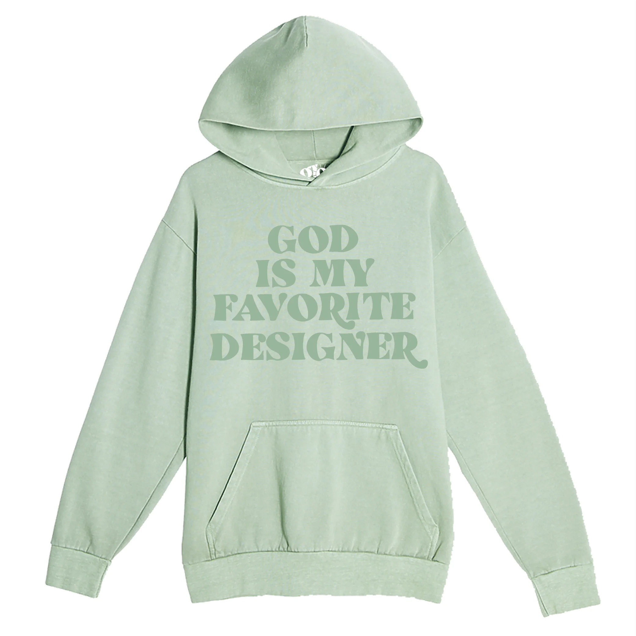 God Is My Favorite Designer Pullover Hoodie | Gods Love Overcomes