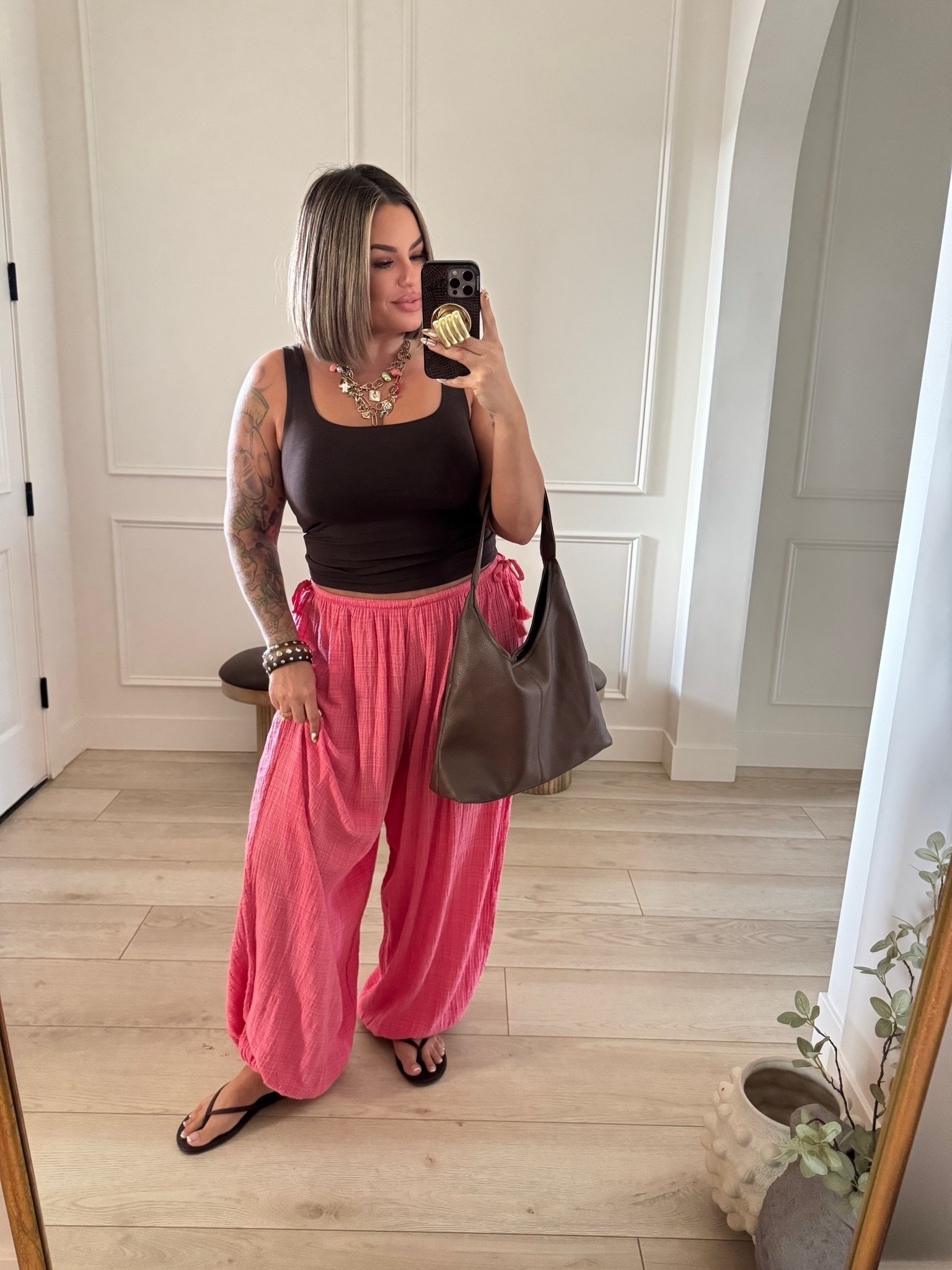 Pants run really big these are a M 
Tank also M comes in tons of colors

Follow my shop @shaynaslife on the @shop.LTK app to shop this post and get my exclusive app-only content!

#liketkit 
@shop.ltk
https://liketk.it/6eYpP
