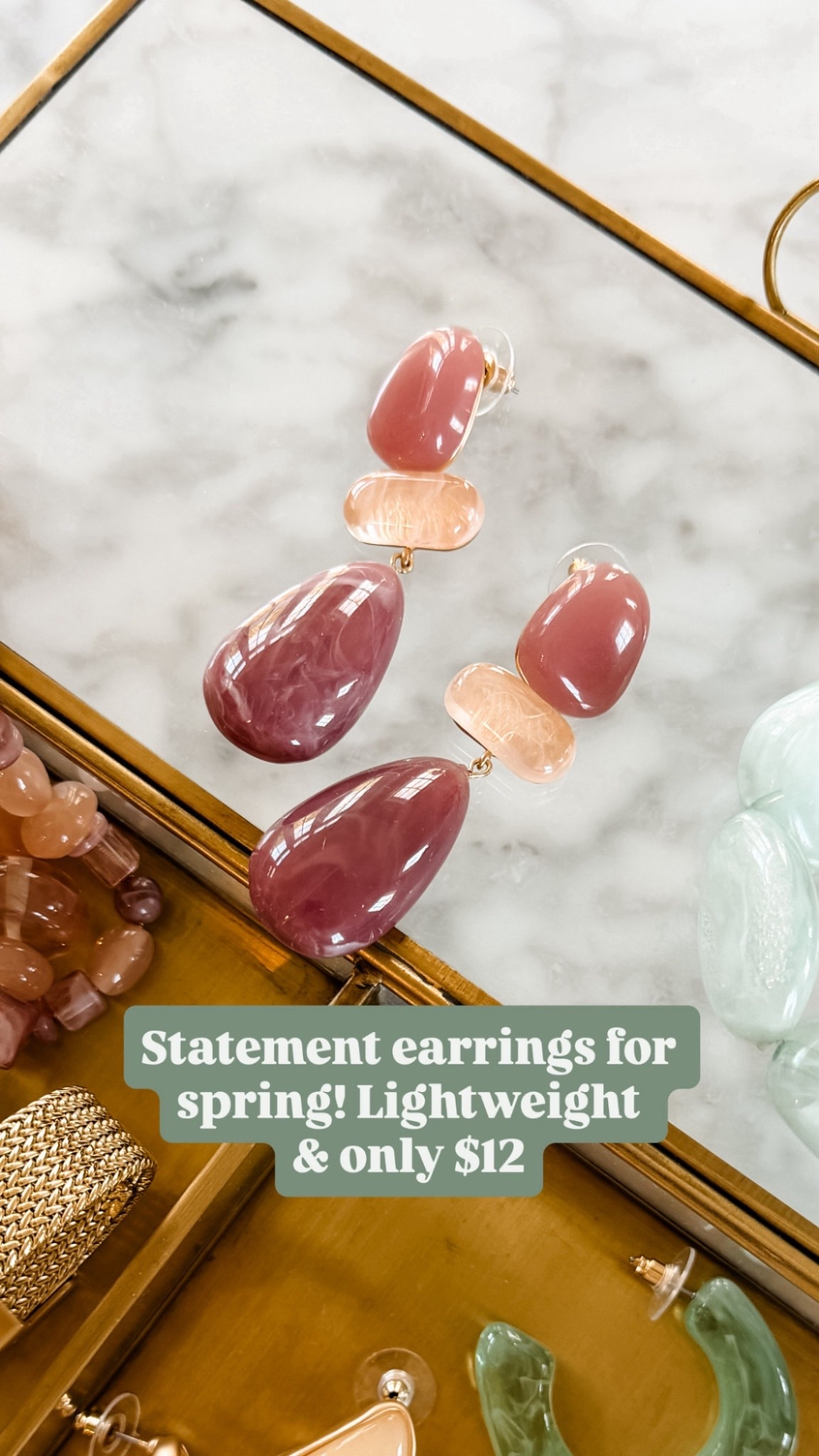 Obsessed with these spring statement earrings 😍 they’re under $12!!

Loverly Grey, Target find, Target fashion, statement earrings, spring earrings, pink earrings 

#LTKSeasonal