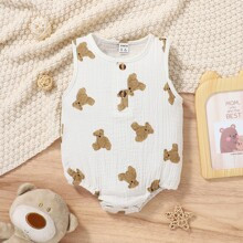 Baby Bear Print Bodysuit | SHEIN