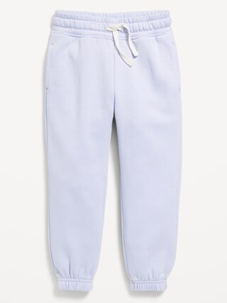 Printed Cinched-Hem Jogger Sweatpants for Toddler Girls | Old Navy (US)