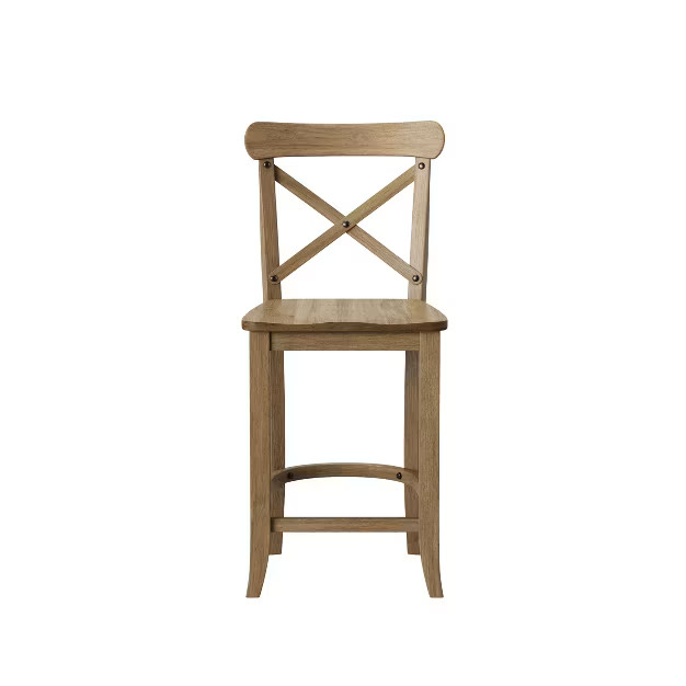 24" Litchfield X-Back Counter Height Barstool - Threshold™ | Target