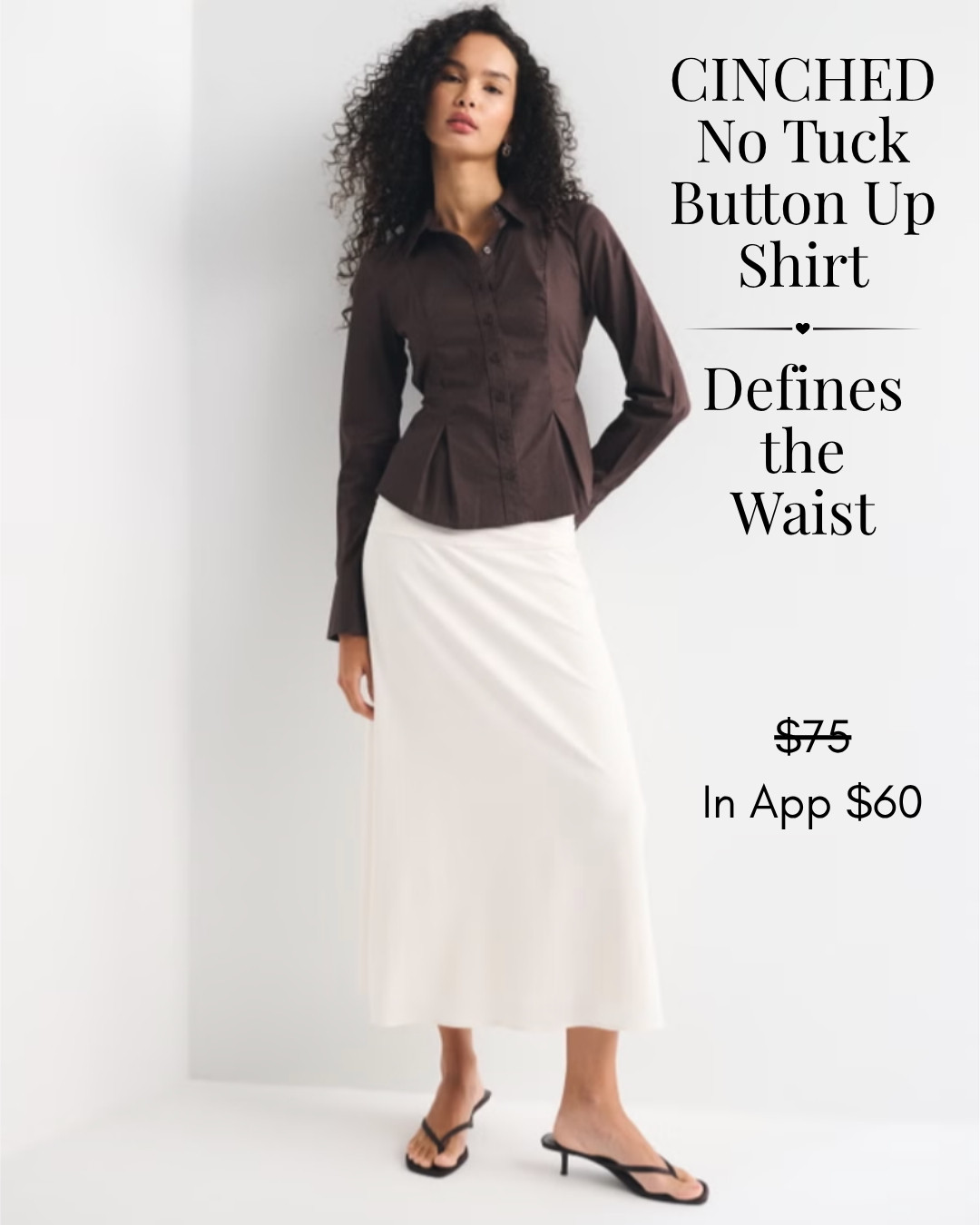 I can't WAIT to wear this cinched no tuck button up shirt - arriving this week! I plan on pairing it with the twill barrel pants linked below. Comment FALL to let me know you were here! 

 #LTKOver40 #LTKSaleAlert #LTKPetite