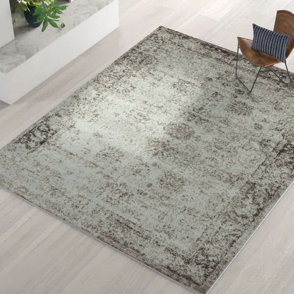 Brandt Floral Beige/Brown/Tan Area Rug | Wayfair North America